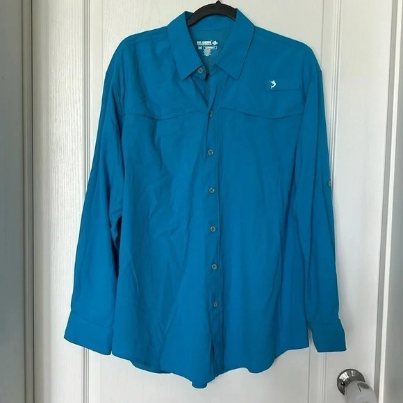 REEL LEGENDS : performance outfitters mariner II long sleeve shirt - Picture 1 of 6